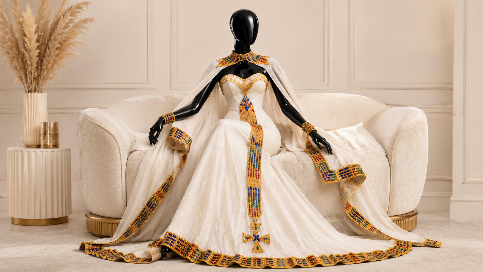 HAVILAH Ethiopian couture editorial image