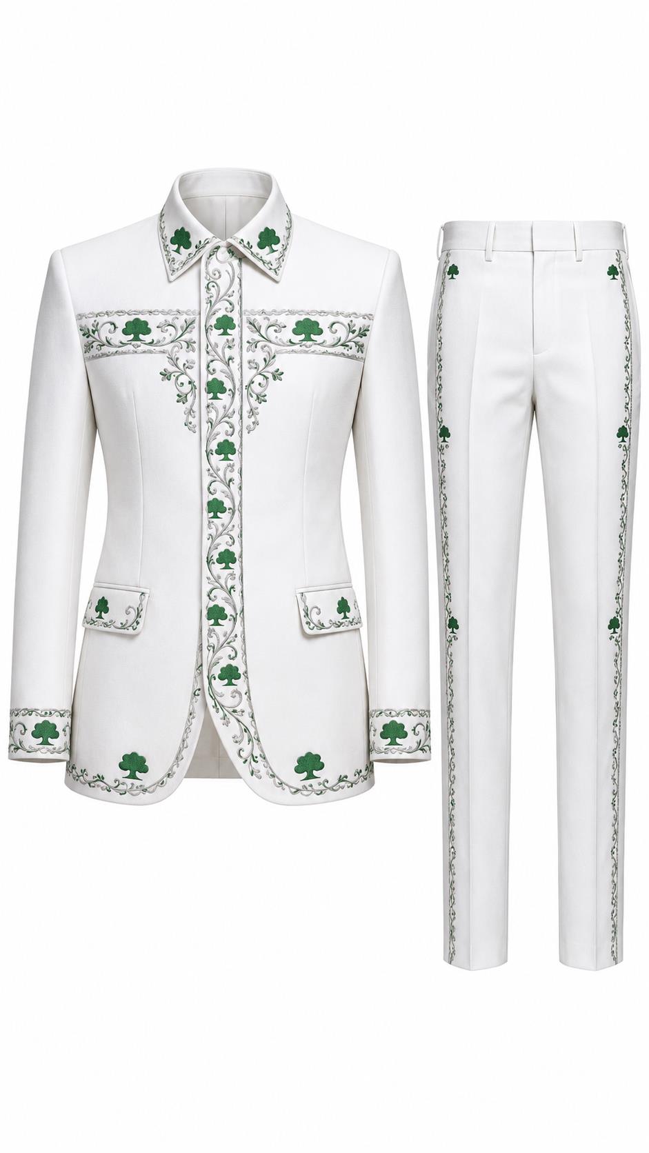 Green 2 Man Design No. 08